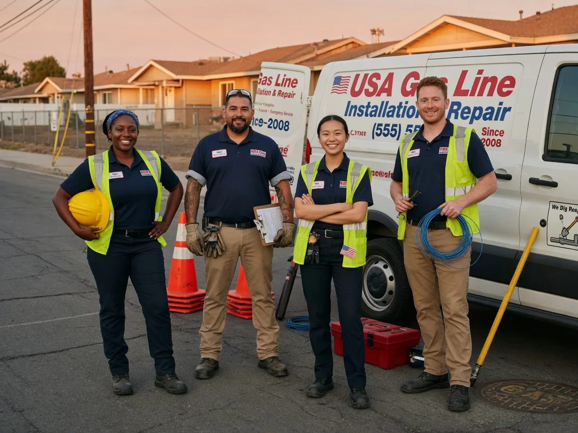 Gas Line Installation company in Greenacres, WA